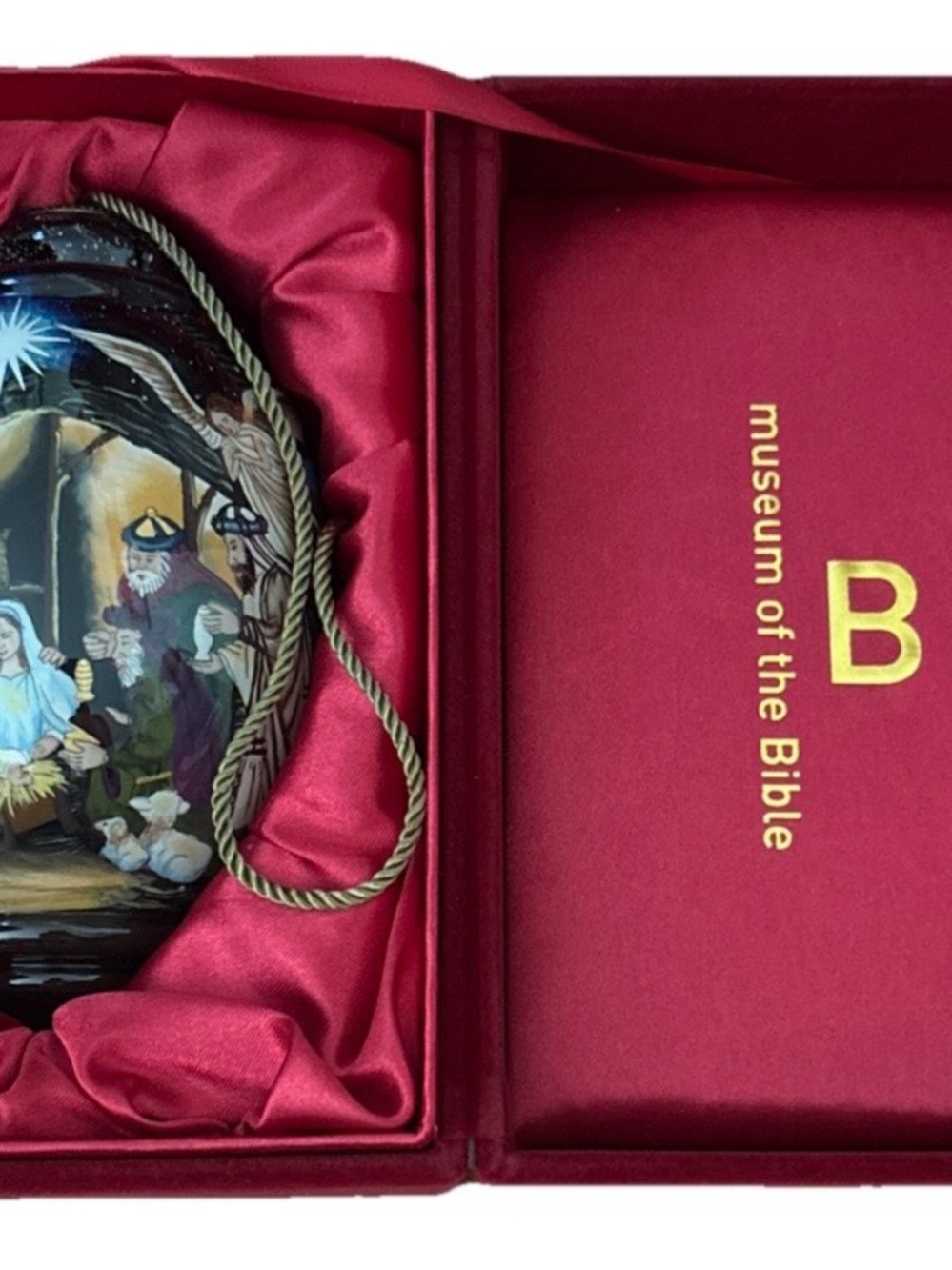 Ne'Qwa Art Joy to the World Ornament Stewart Sherwood Box Nativity 7131142